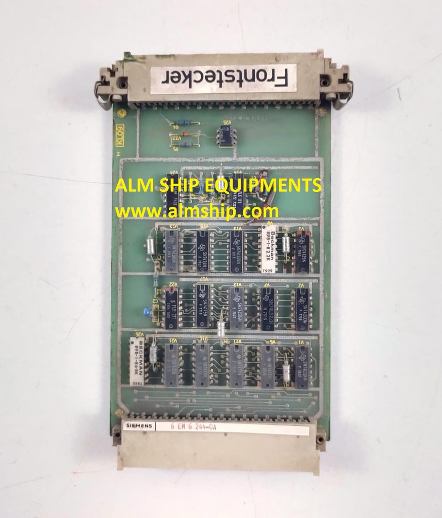 Siemens 6 EM 6 244-0A / E550 MA-W818-C1 Pcb Card