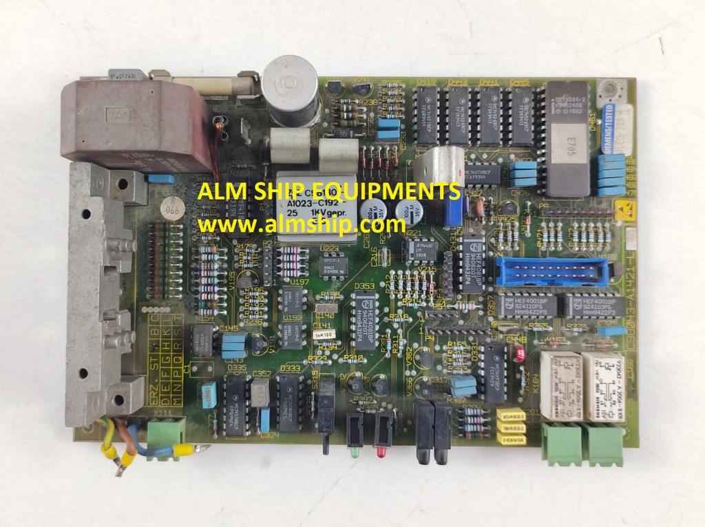 Siemens C98043-A1421-L 3-02 / C98040-A1421-P2-01-85 Pcb Card