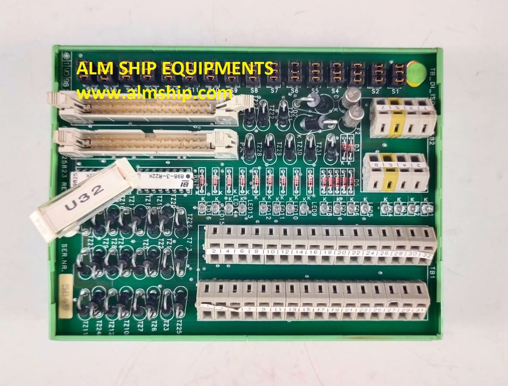 ALBATROSS SIMRAD 37925823 TB_DI_ISO 37925849 INTERFACE CIRCUIT BOARD KONGSBERG