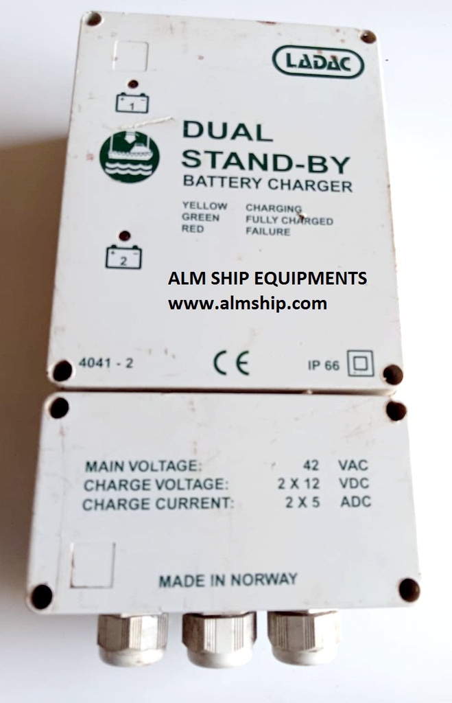 DUAL STAND-BY BATTERY CHARGER LADAC
