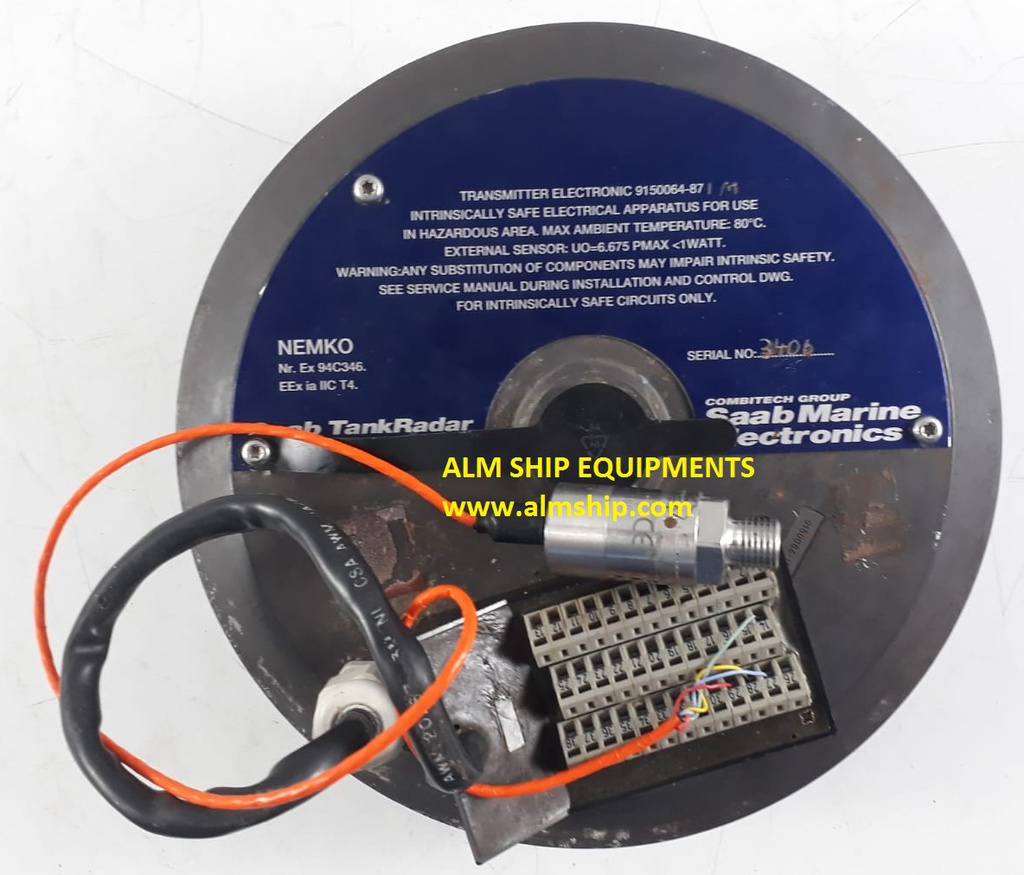 Saab Marine Tank Radar Transmitter Double Lock (WITH-OUT SENSOR)