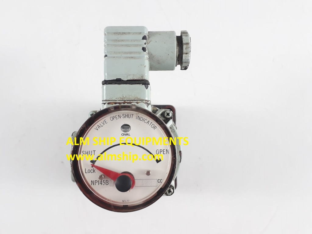 Oval Hydraulic Indicator NPI-45B10 3288 C.C USED