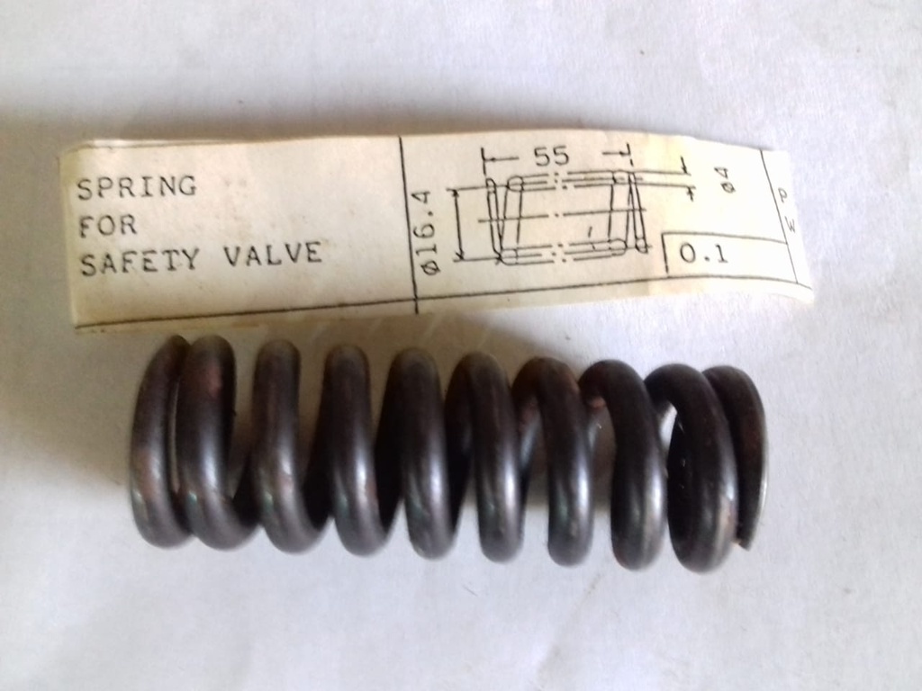 TANABE H-73/H-74 1ST STAGE SPRING FOR SAFETY VALVE