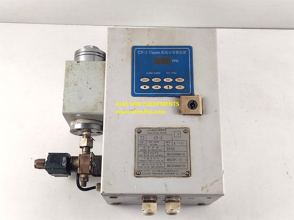 Jiujiang Zhongchuan CY-2 15ppm Bilge Alarm