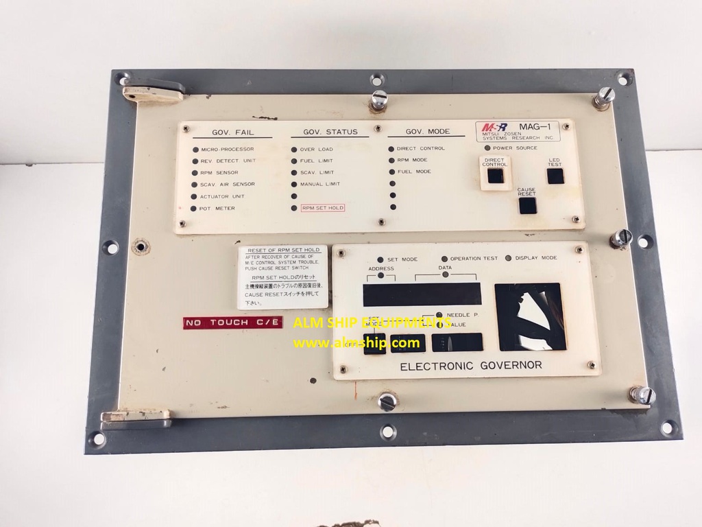 Mitsui Zosen Systems MAG-1 Electronic Governor