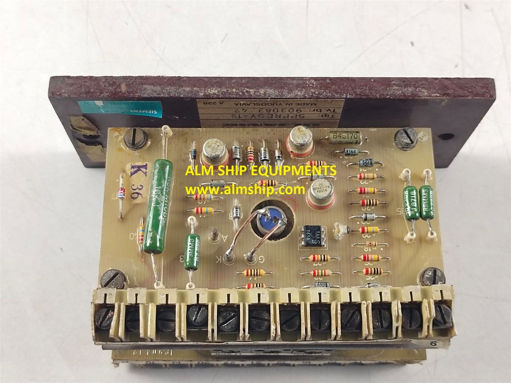 Siemens Uljanik Sppresy 15 903083.47 Voltage Regulator
