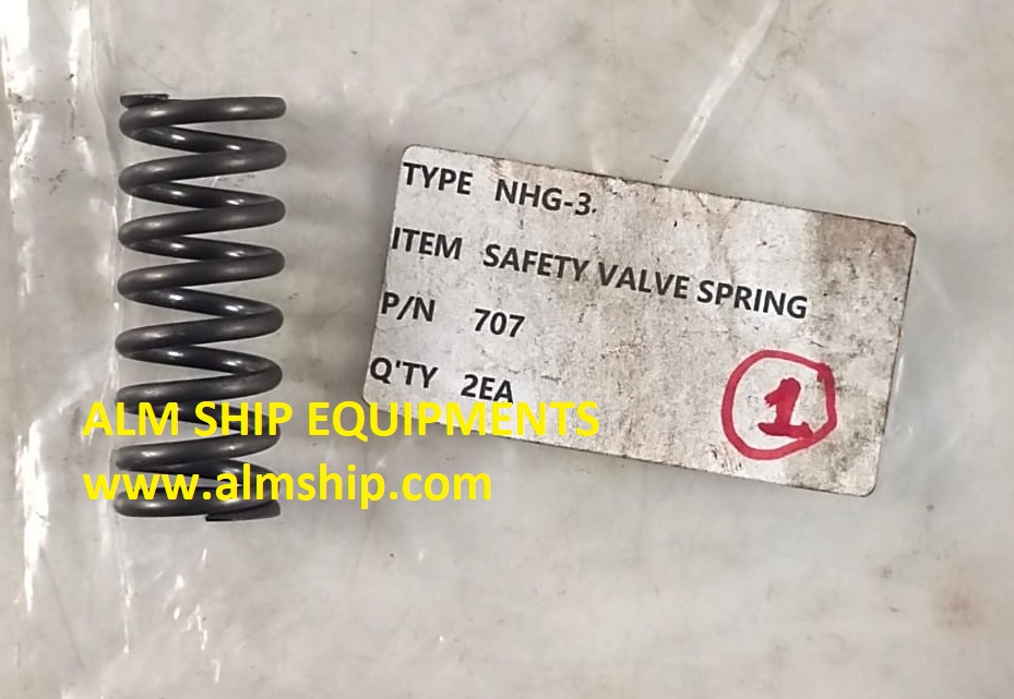 Valve Spring P/n 707 For Taiko Kikai NHG-3