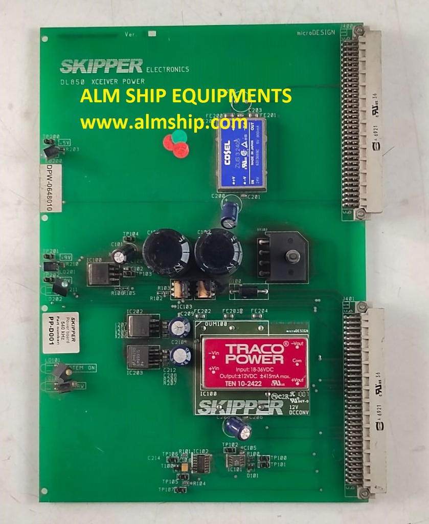 Skipper Electronics DL850 Xceiver Power Board