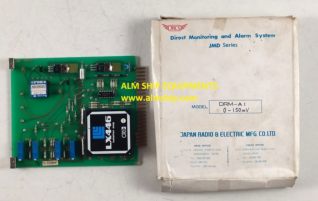 Jrcs DRM-AI 0-150mV Pcb Card