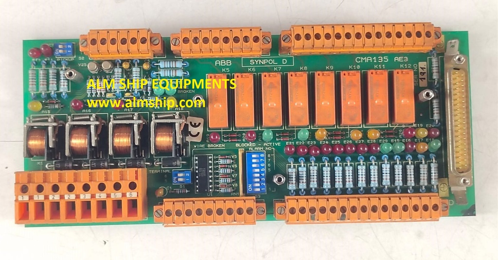 SYNPOL CMA-135 TERMINAL BOARD