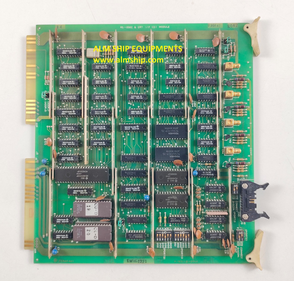 Terasaki EMW-1221 K/831/8-001A RS-232C &amp; Crt I/F (D) Module