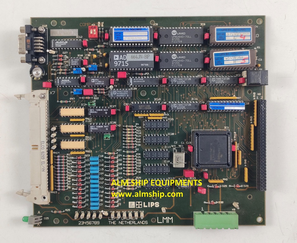 Lips Drunen 23456789 Pcb Card LMM Rev 1