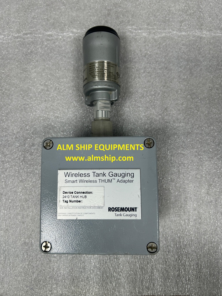 Wireless Tank Gauging Smart Wireless THUM Adapter ROSEMOUNT EMERSON