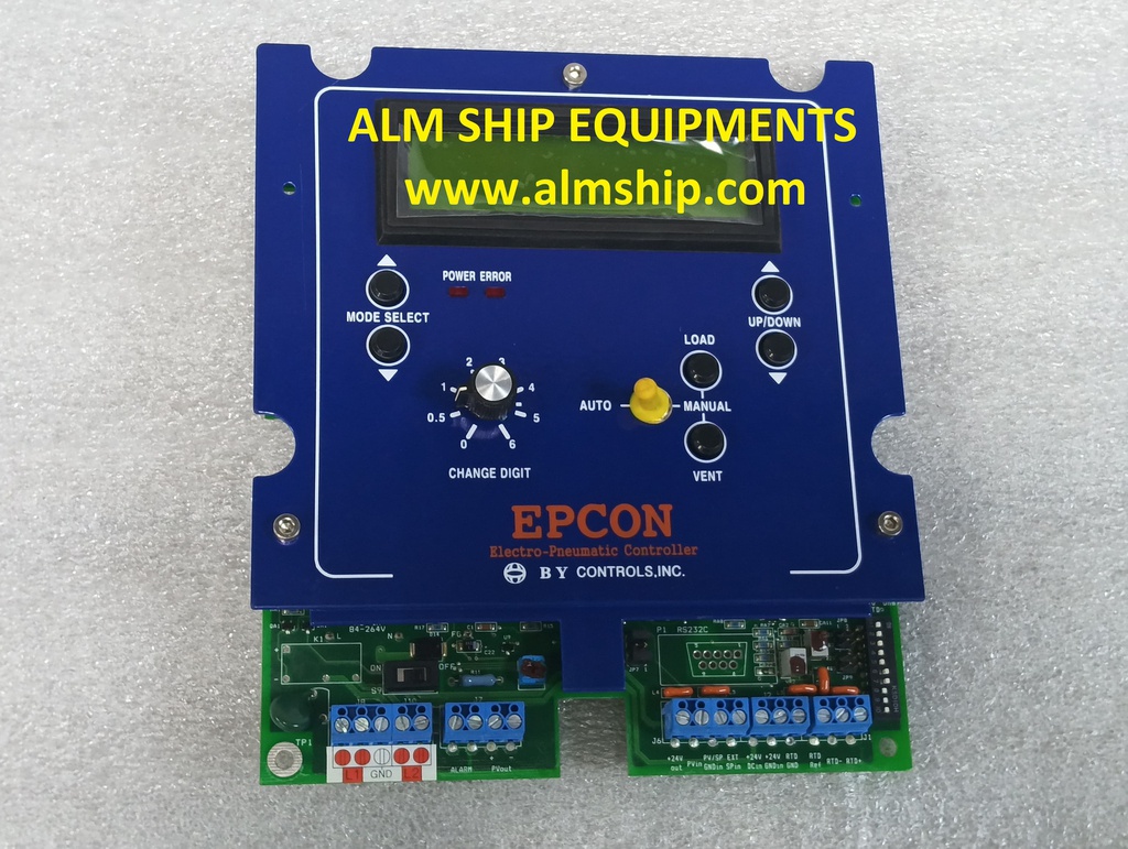 ELECTRO-PNEUMATIC CONTROLLER / EPCON/ BYS CONTROLS