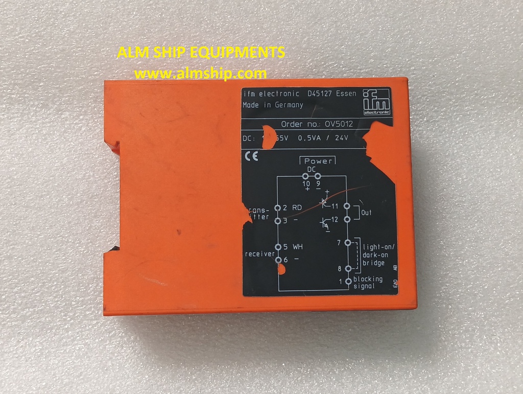 IFM D45127 (OV-5012) ELECTRONIC EFFECTOR AMPLIFIER
