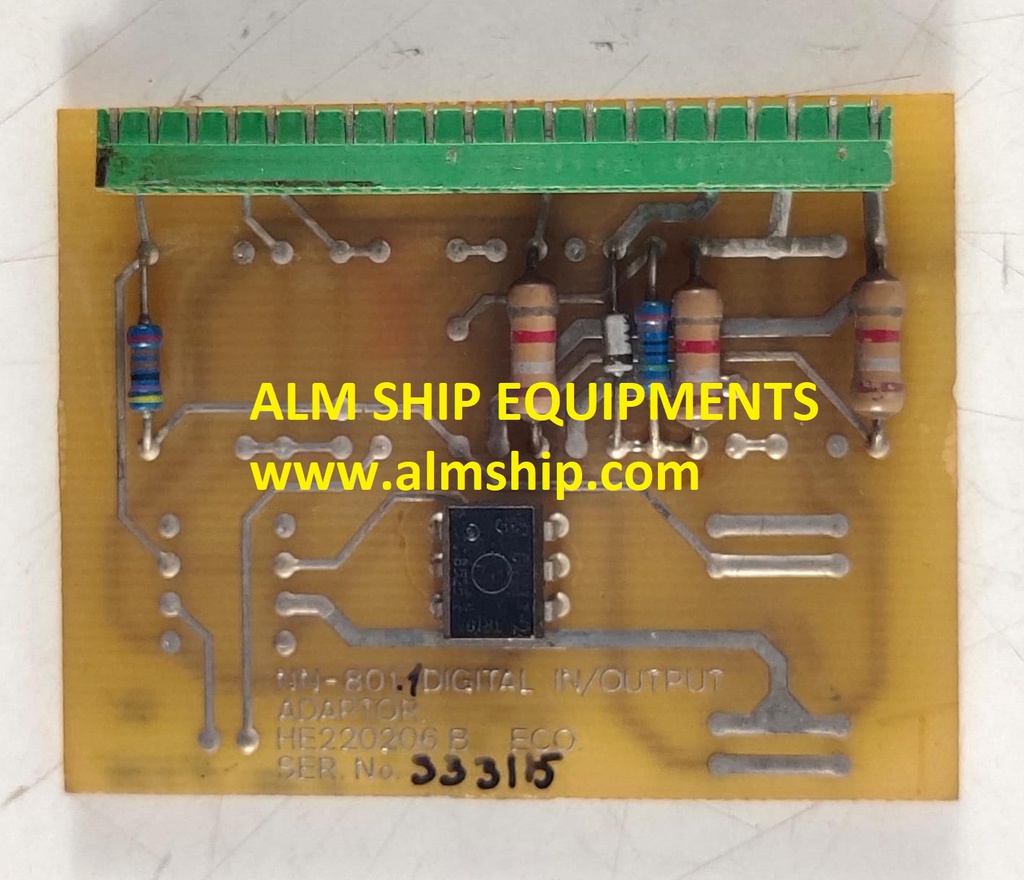 NOR CONTROL NN-801.1 DIGITAL INPUT/OUTPUT ADAPTOR