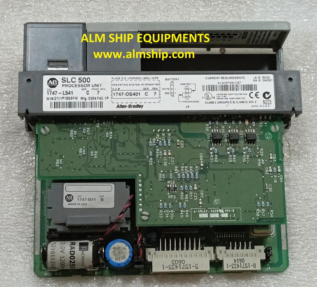 PROCESSOR UNIT/ ALLEN BRADELY/ 1747-L541/ SLC 500