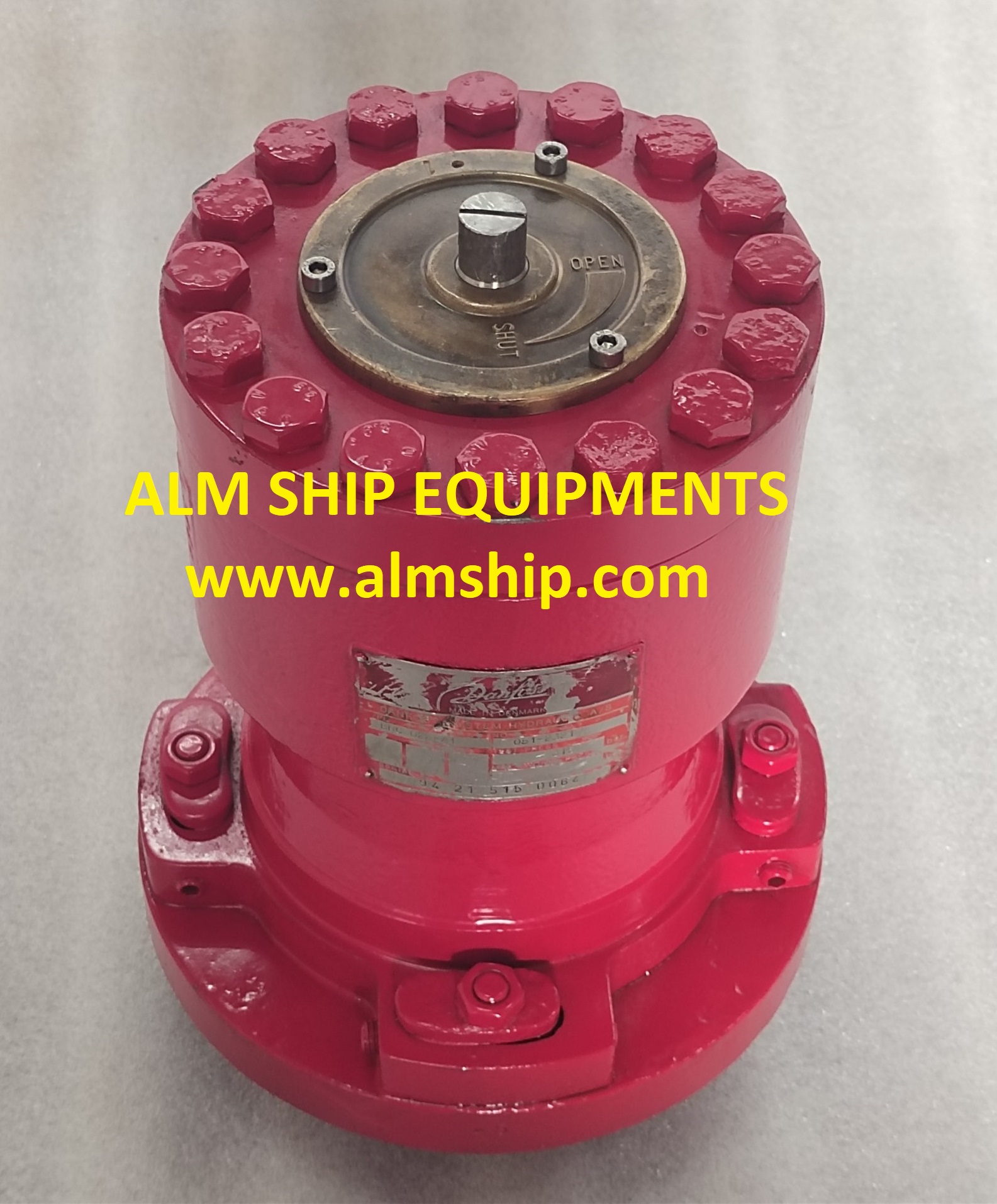 DANFOSS BRC 022-A1 HYDRAULIC DOUBLE-ACTING BALANCED ROTARY ACTUATOR 051 2321