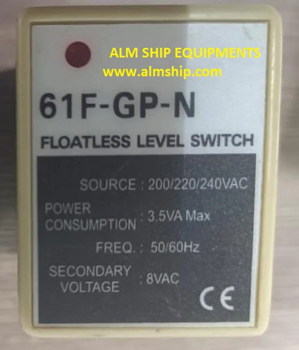 Floatless Level Switch / Omron / 61F-GP-N