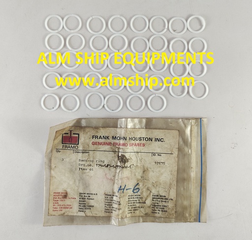 FRAMO BACK-UP RING 92635 125-133-1/125-50-1