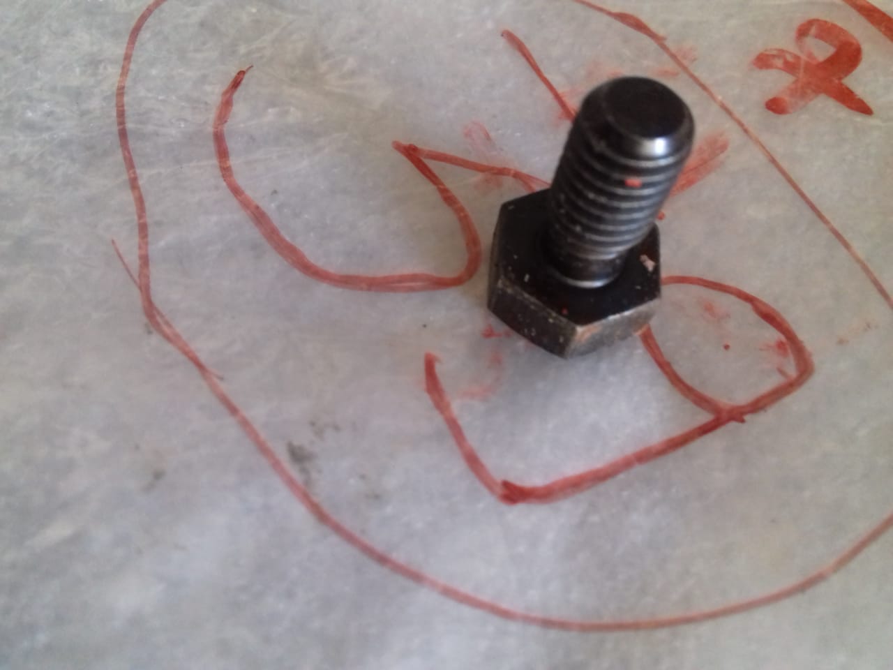 YANMAR BOLT M8*15 S165