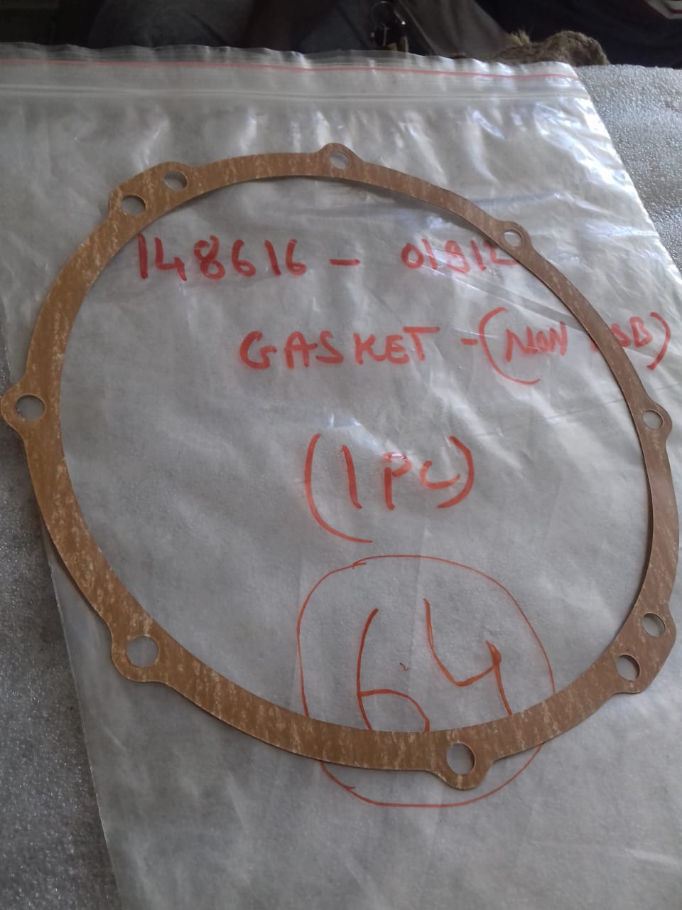 YANMAR GASKET NON ACB S165 DAMAGE