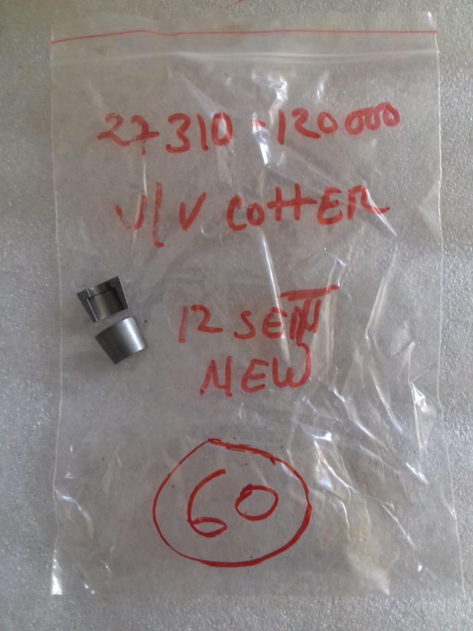 YANMAR COTTER VALVE S165