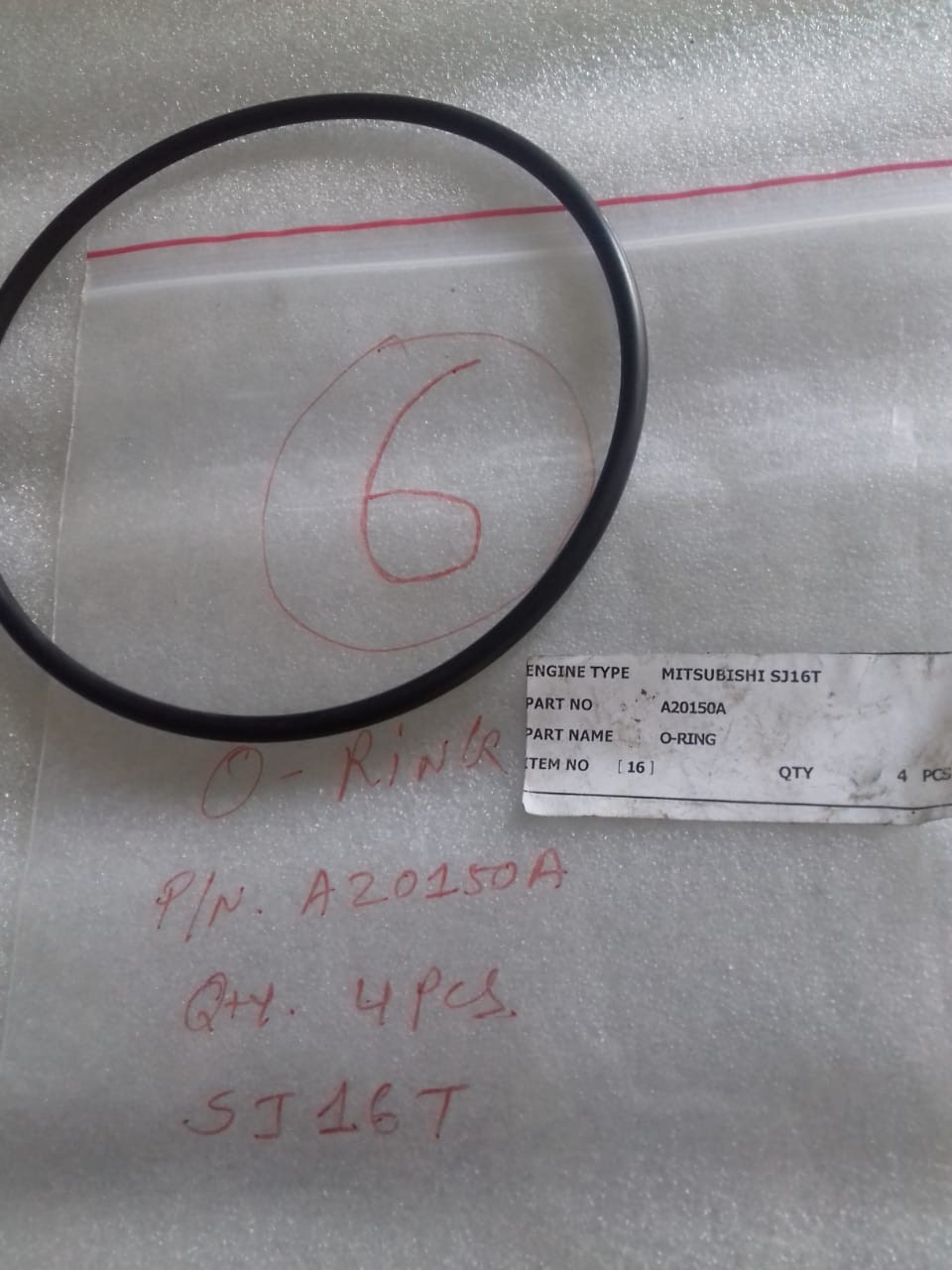 MITSUBISHI O-RING SJ16T