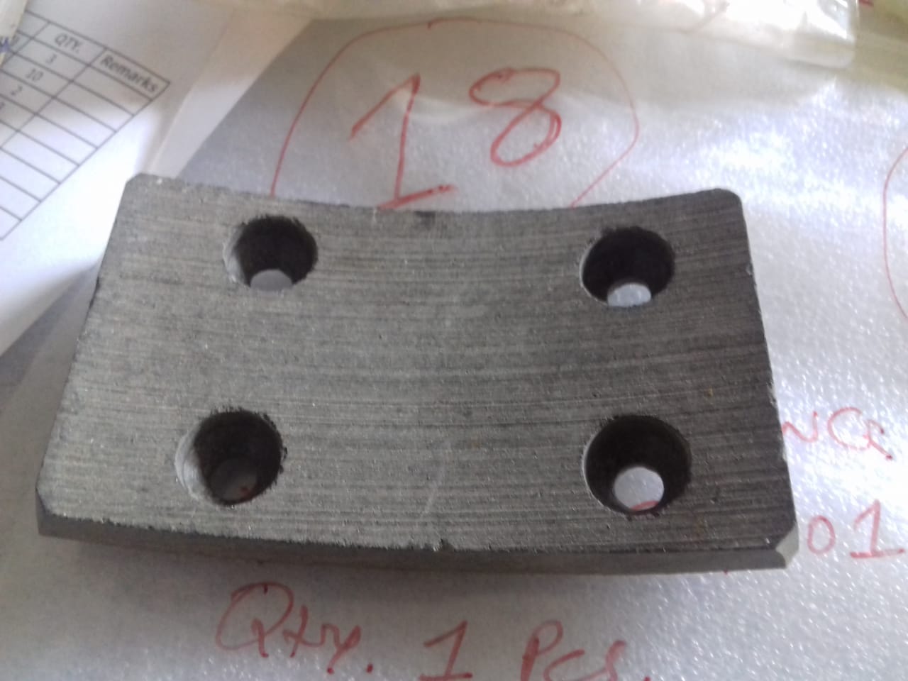 MITSUBISHI BRAKE LINING SJ16T