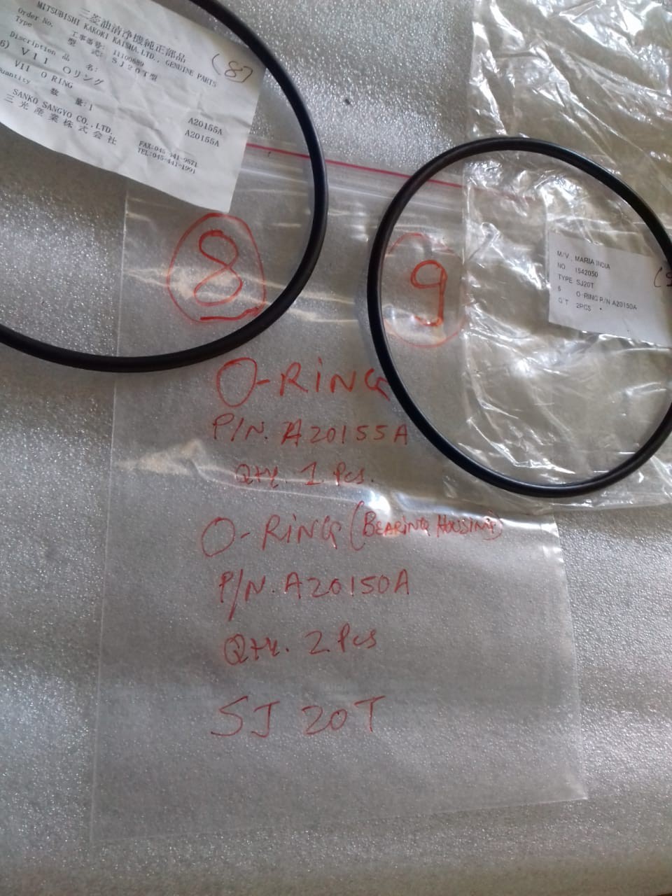 MITSUBISHI O-RING SJ20T