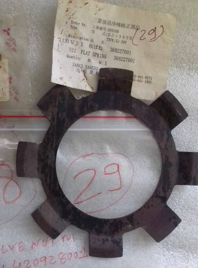 MITSUBISHI FLAT SPRING SJ30T