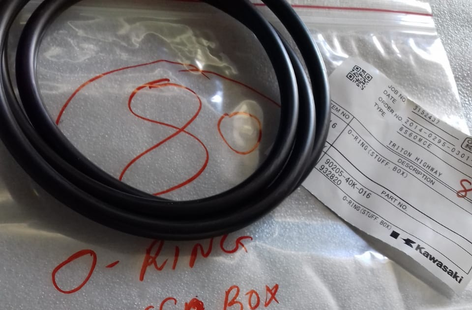 O-RING (STUFF BOX)-KAWASAKI 8S60MCE