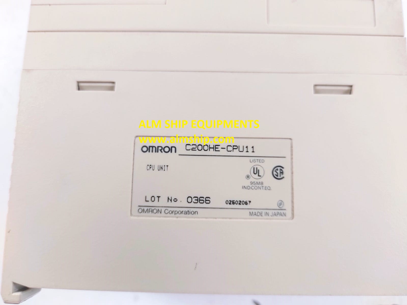 Omron Sysmac C200HE-CPU11 Programmable Controller Cpu Unit