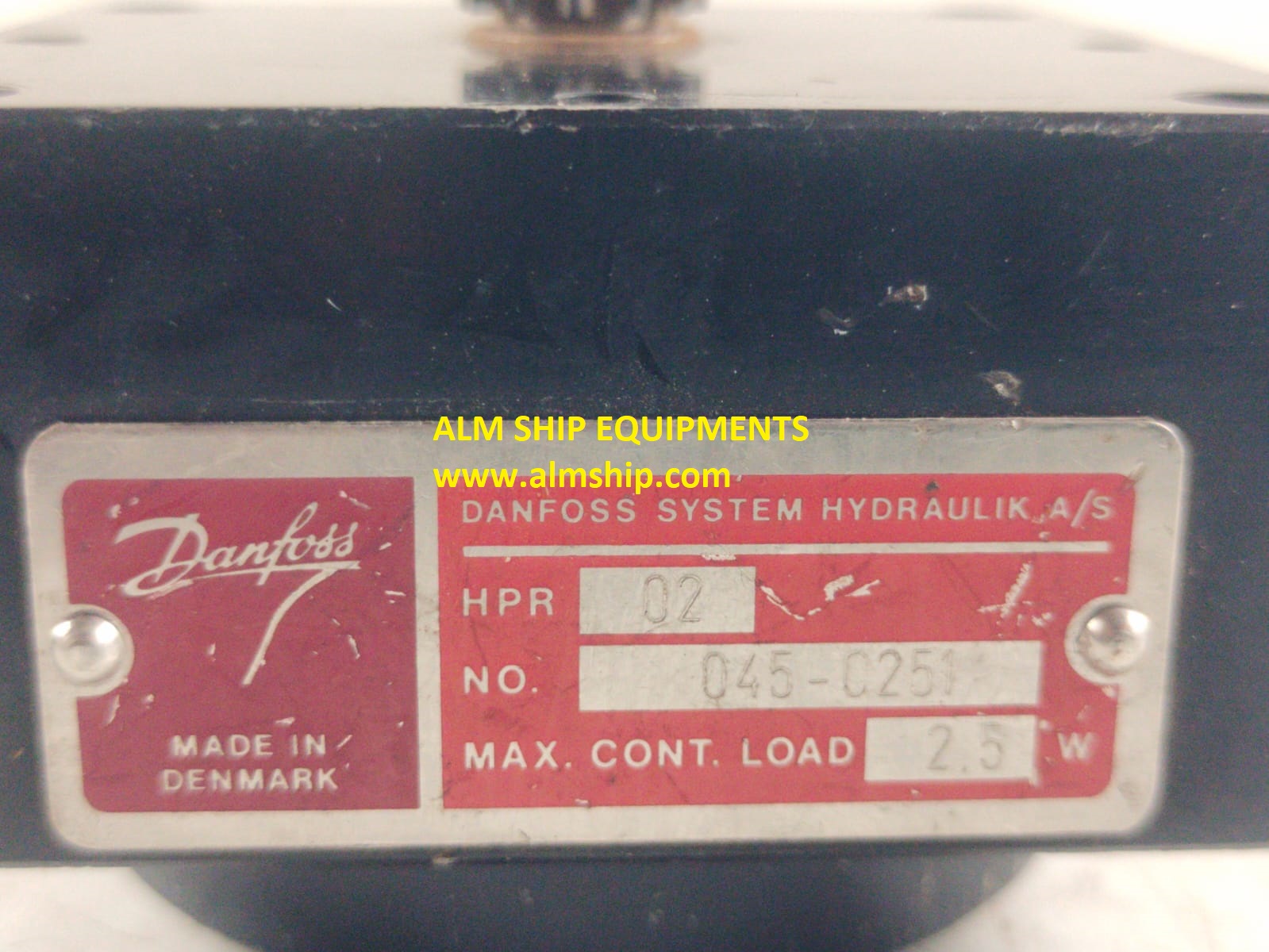 Danfoss HPR 02 Indicator 045-0251