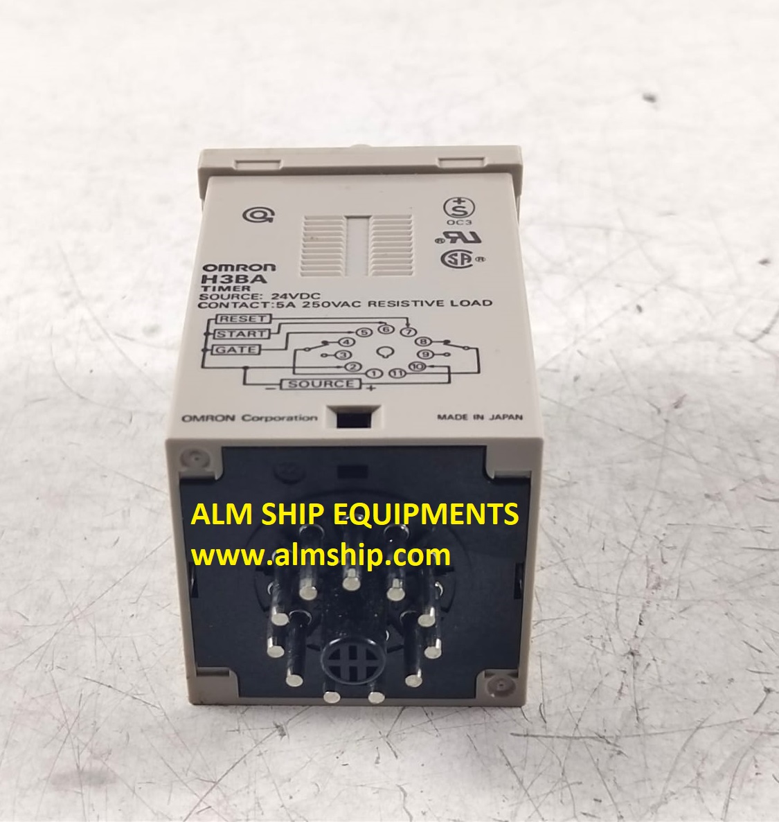 Omron H3BA Timer 24 VDC