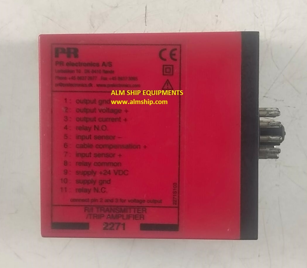 Pr Electronics 2271R2B2 / 2271 R/I Transmitter / Trip Amplifier