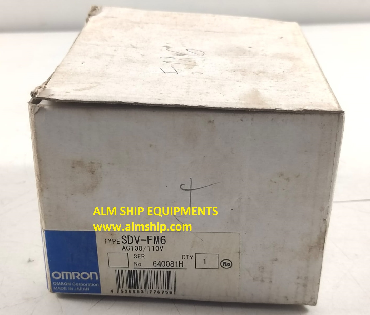 Omron SDV-FM6 Voltage Sensor AC100/110V