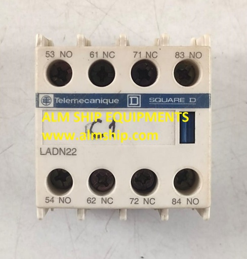 Telemecanique Square D Schneider LADN22 Auxiliary Contact Block