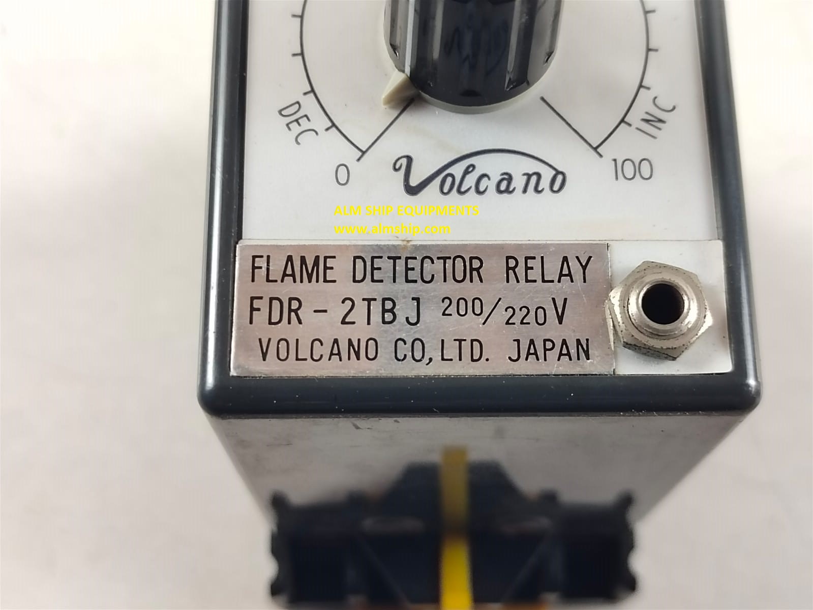 Volcano FDR-2 TBJ & MFC-BK-J Flame Detector Relay