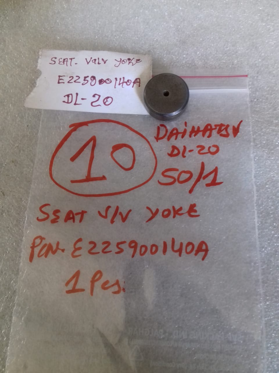 DAIHATSU SEAT VALVE YOKE DL-20