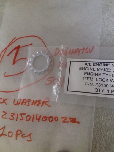 DAIHATSU LOCK WASHER DL-24