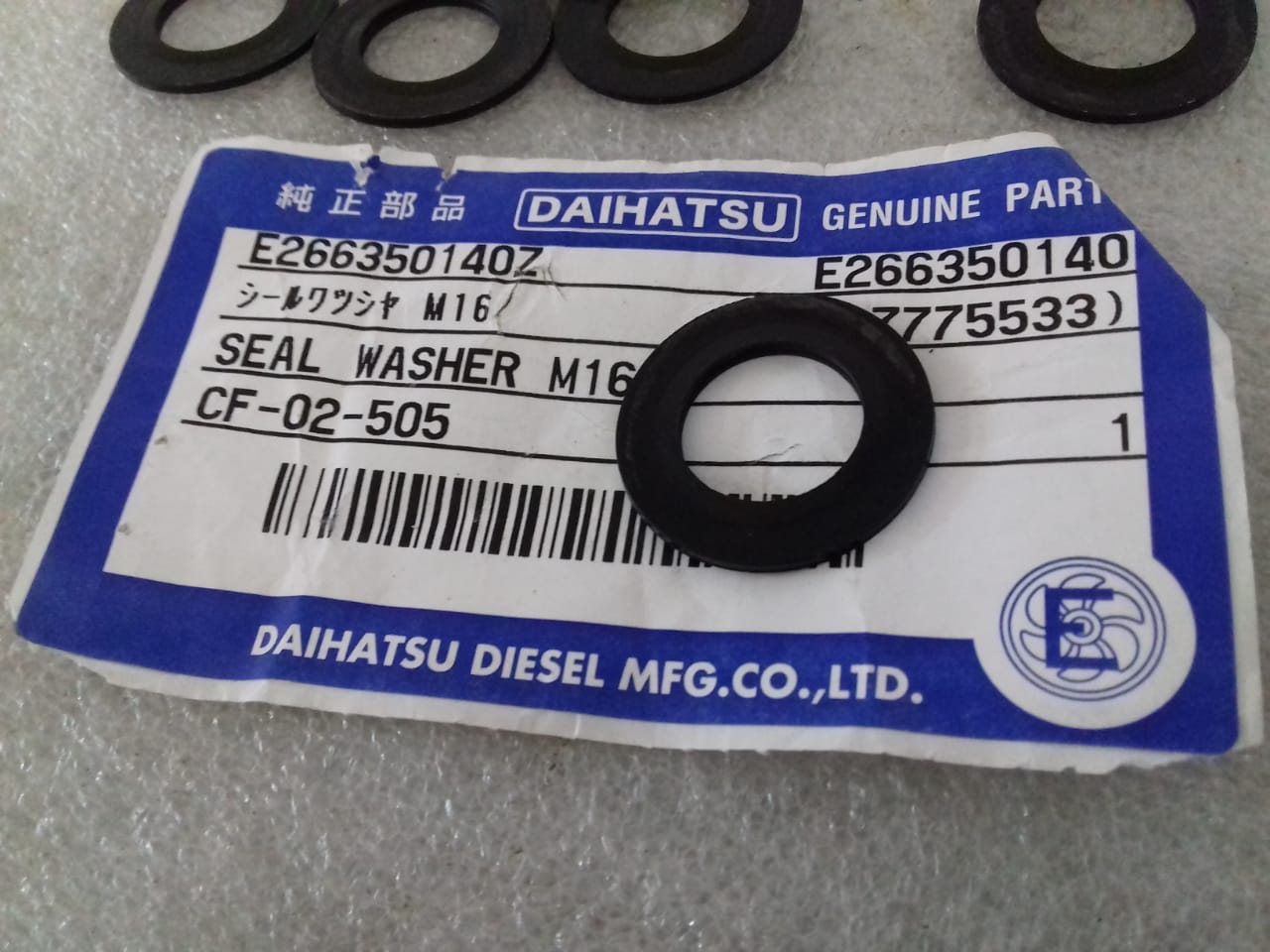 DAIHATSU SEAL WASHER M16