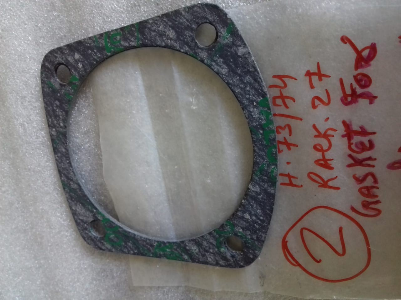 TANABE H-73/H-74 GASKET FOR COOLING WATER PUMP