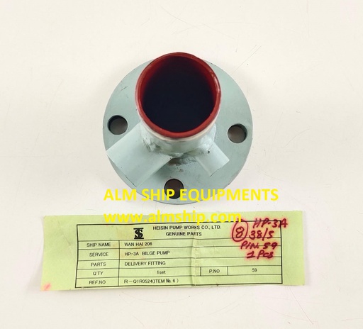 HEISHIN PUMP DELIVERY FITTING HP-3A