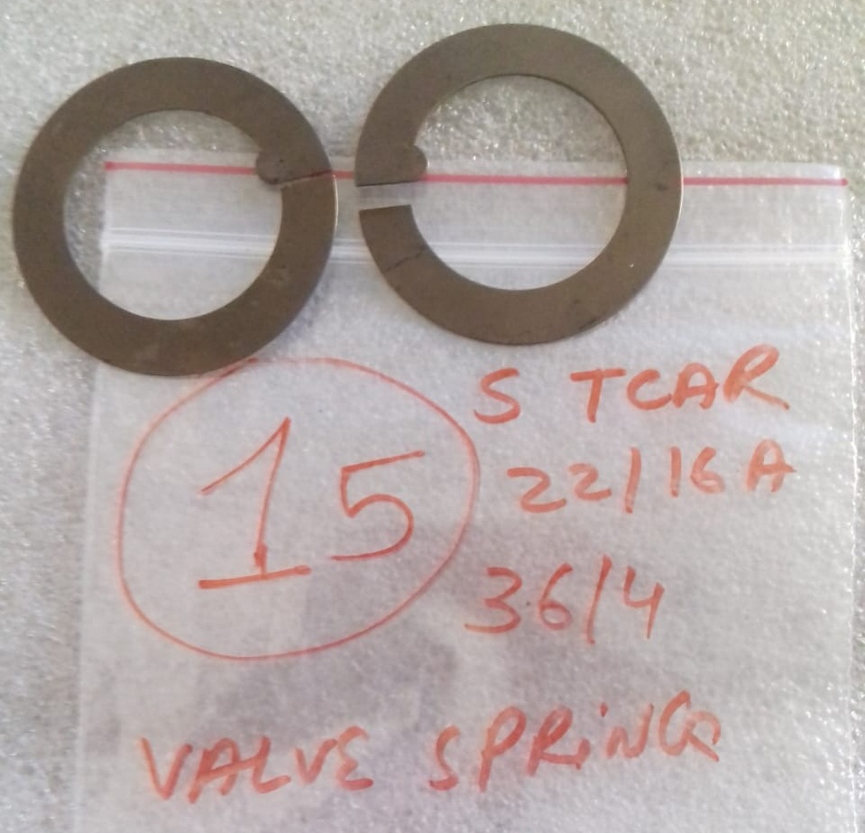 SUCTION GAS TCAR 22/16A VALVE SPRING