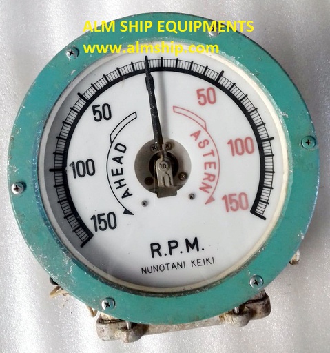 NUNOTANI KEIKI METER RPM-150 - JIS F 8521-SL200K DAMAGE