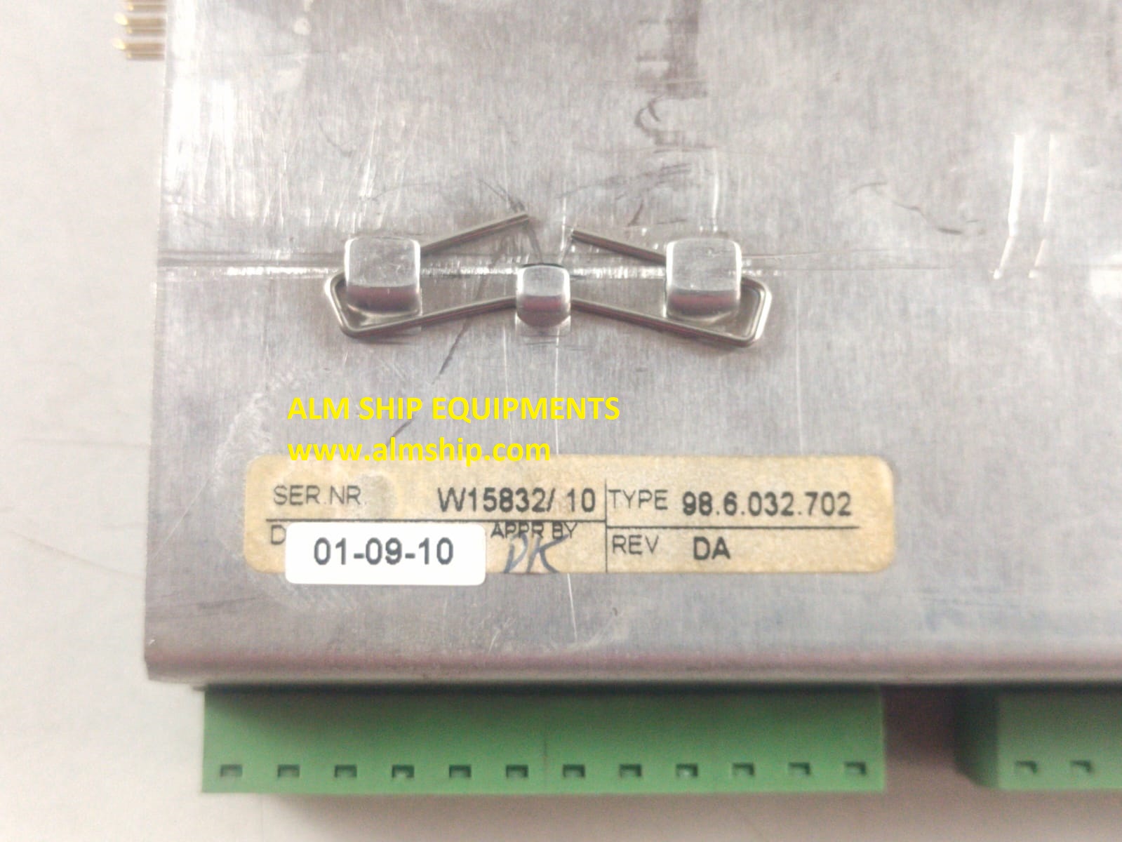 Praxis 98.6.032.702 Processor Board Rev DA Id 114