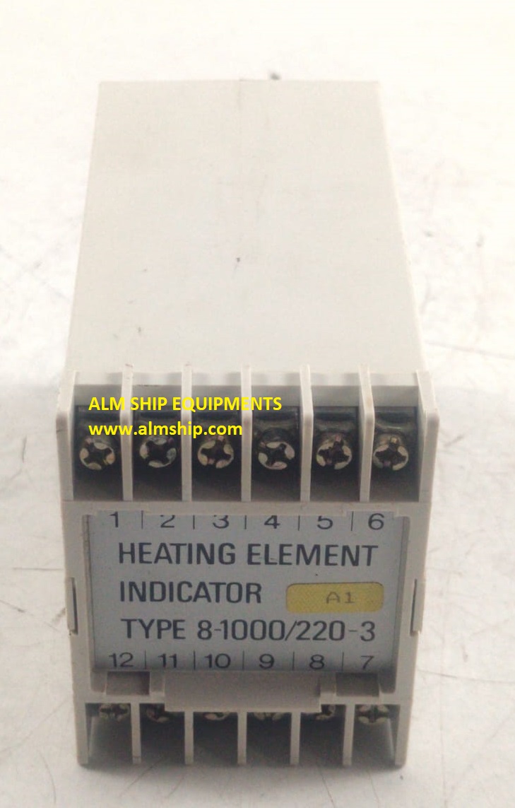 Semco 8-1000/220-3 Heating Element Indicator