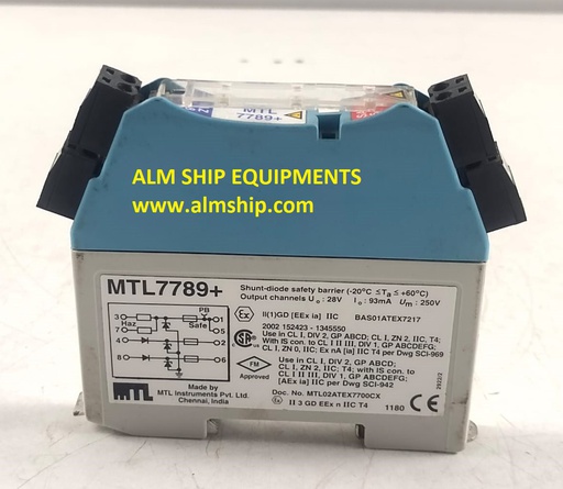 Martek / MTL MTL7789+ Shunt Diode Safety Barrier