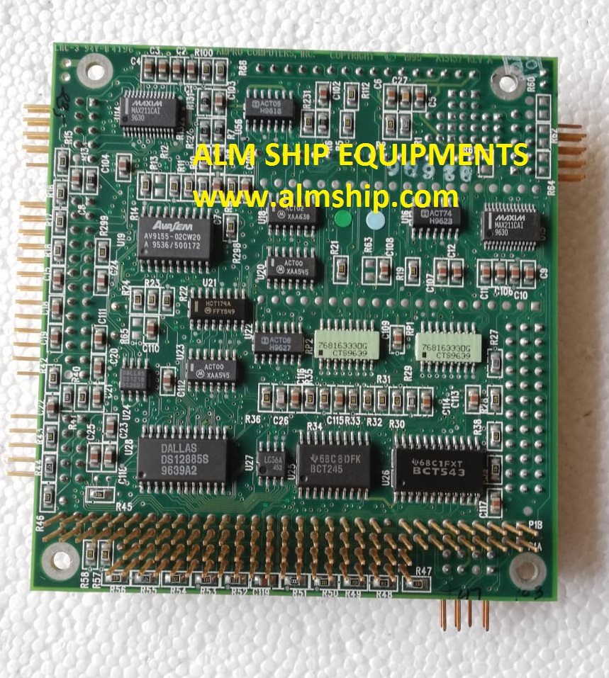 PRAXIS AUTOMATION 6001 SBC-2B PROCESSOR SMALL PCB